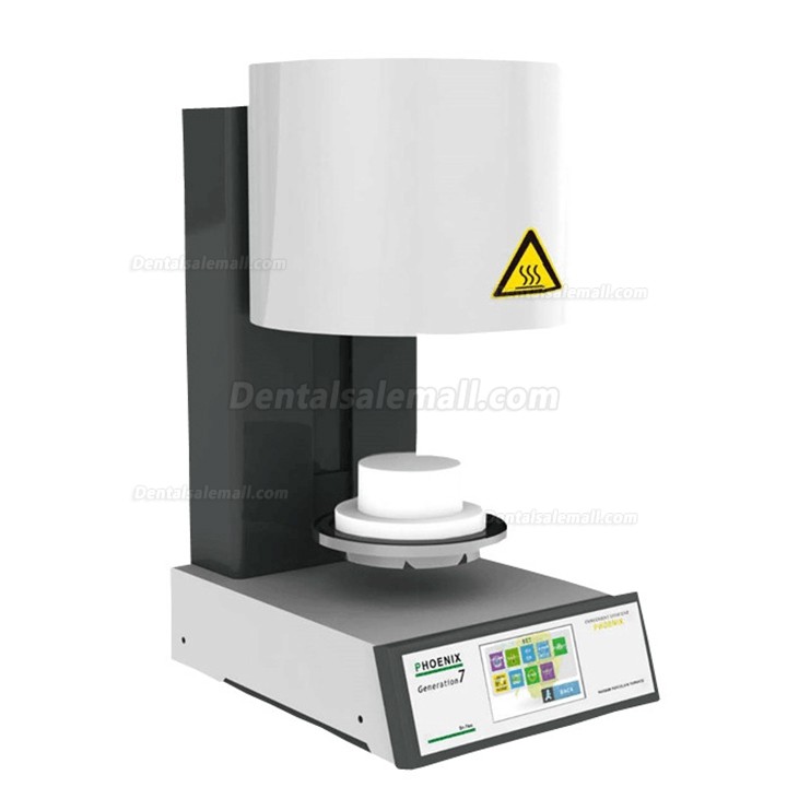 Dental Lab Automatic Programmable Vacuum Porcelain Furnace Zirconia Ceramic Crowns Oven Touch Screen